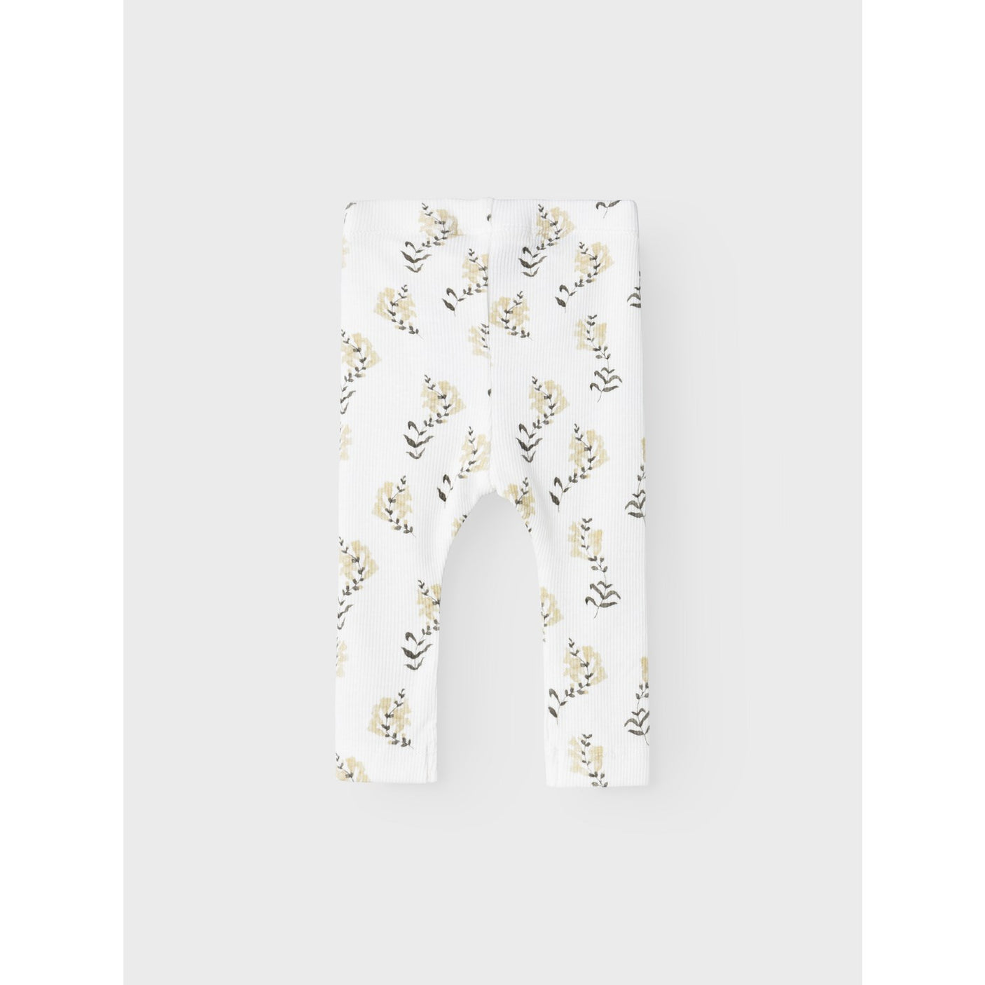 Lil'Atelier Coconut Milk Yellow Flower Gavo Slim Legging