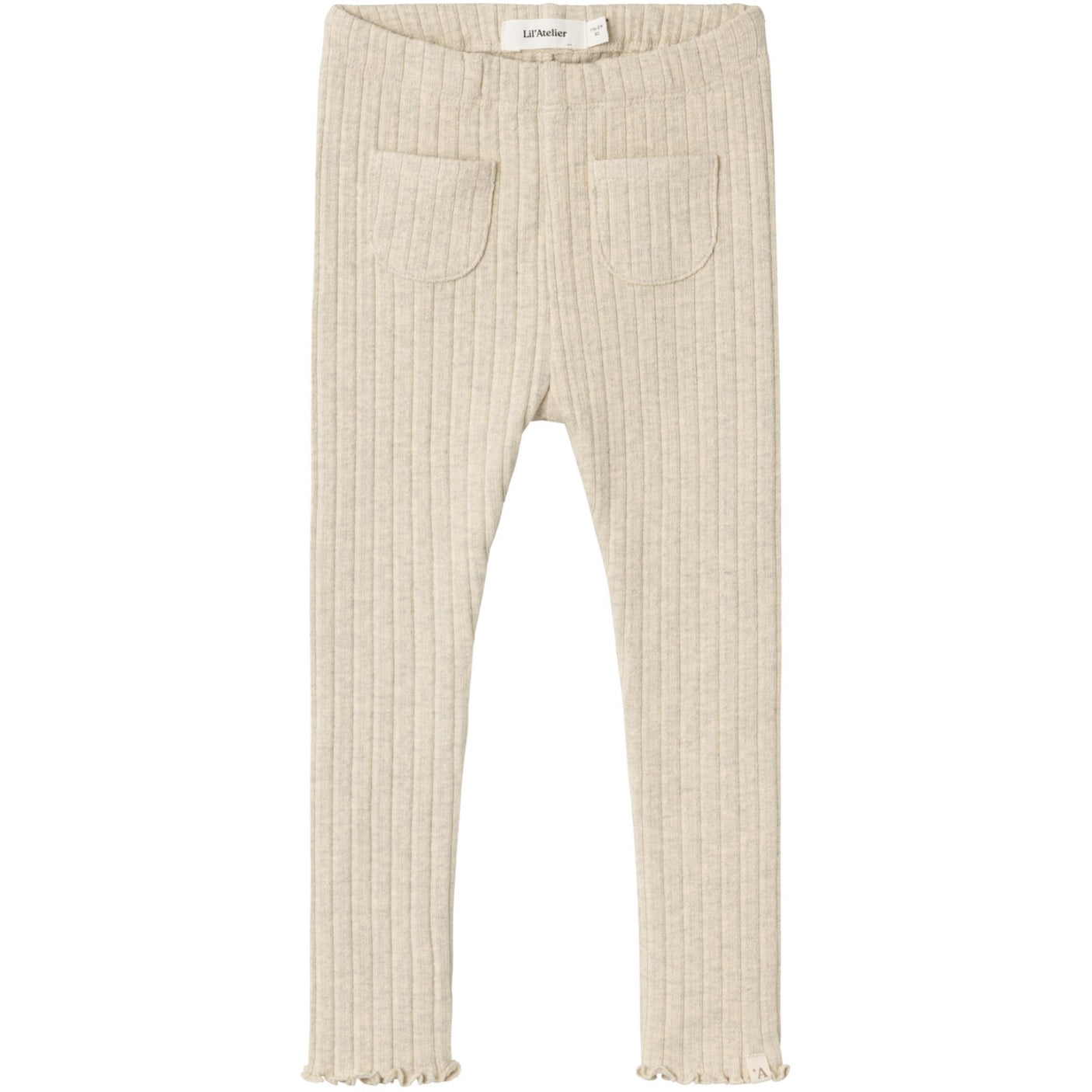 Lil'Atelier Bleached Sand Niva Slim Legging