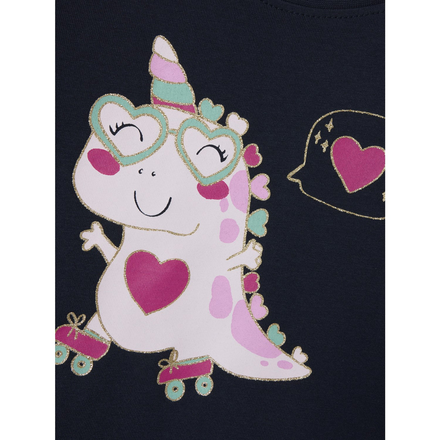 Name It Dark Sapphire Veen Blouse