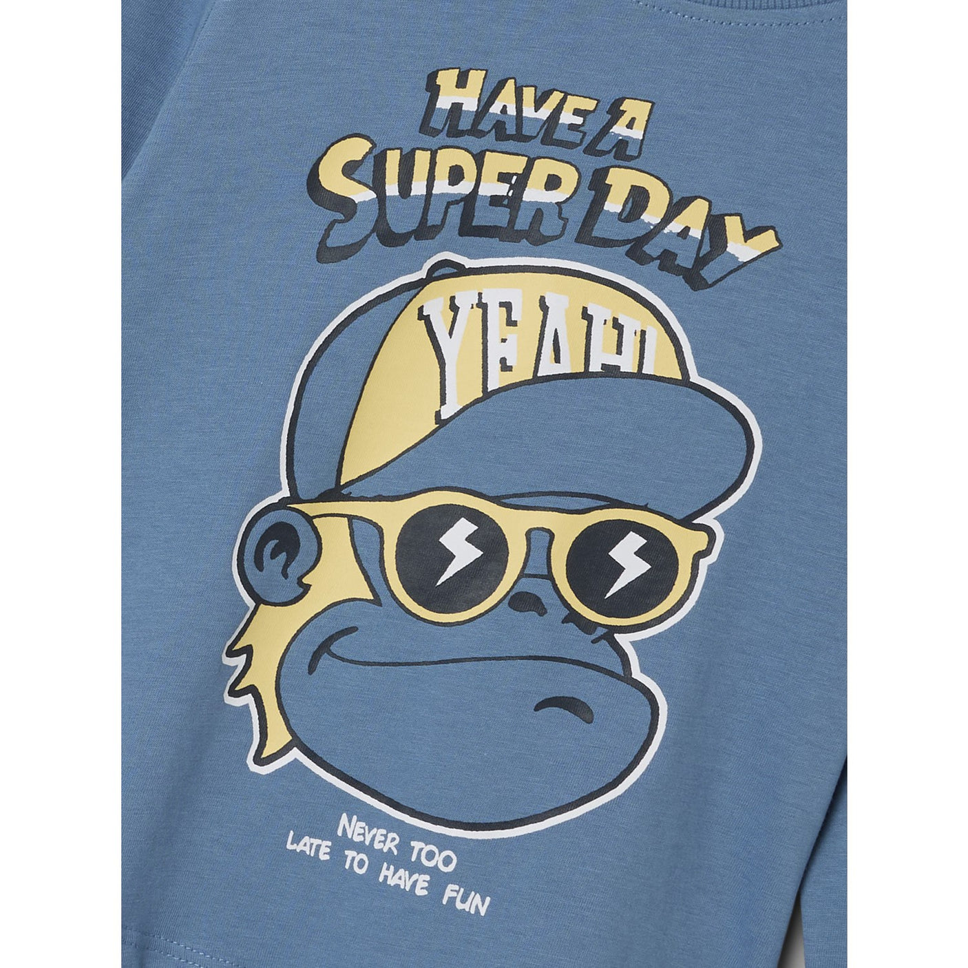 Name It Coronet Blue Vagno Loose Blouse