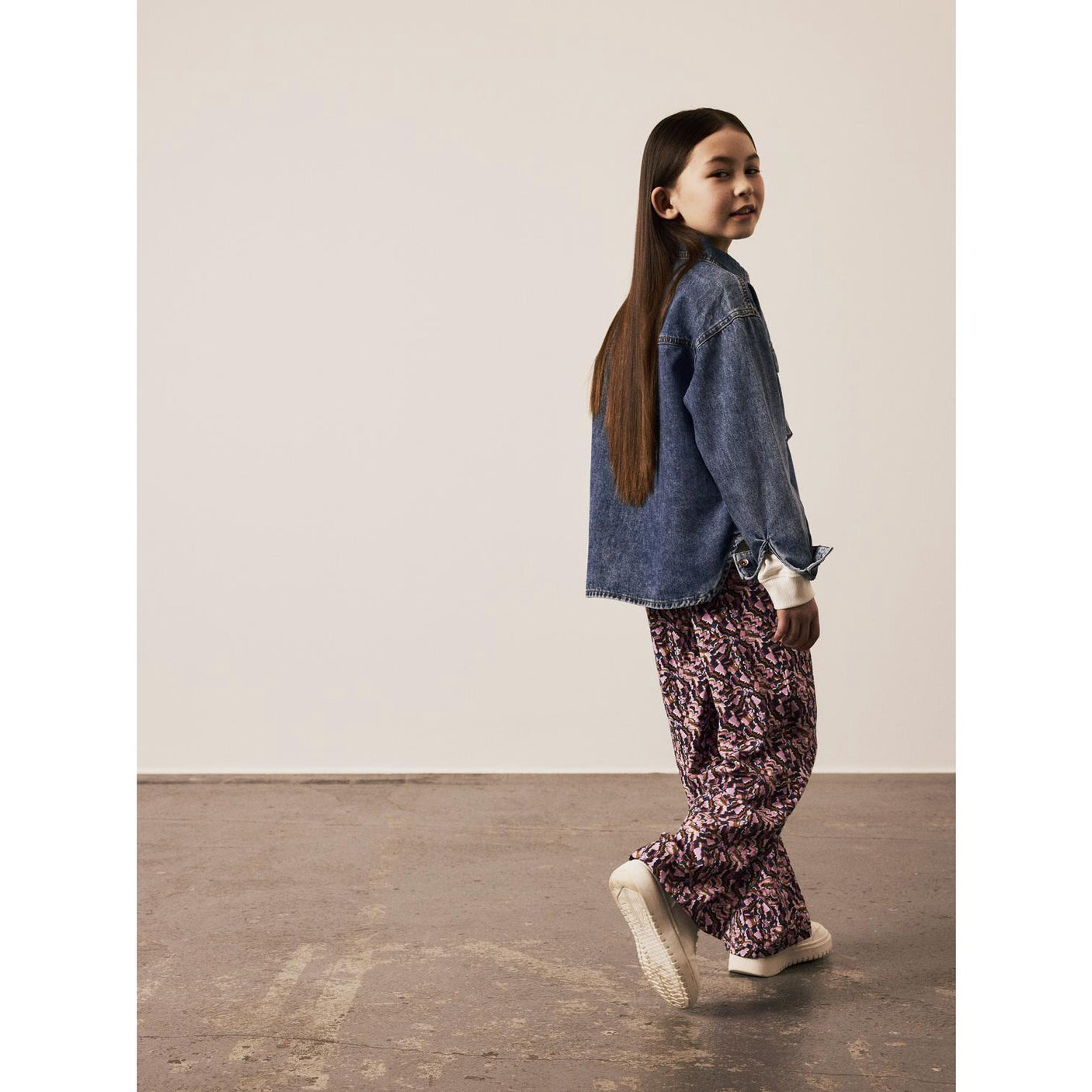 Name It Pastel Lavender Killa Wide Pants