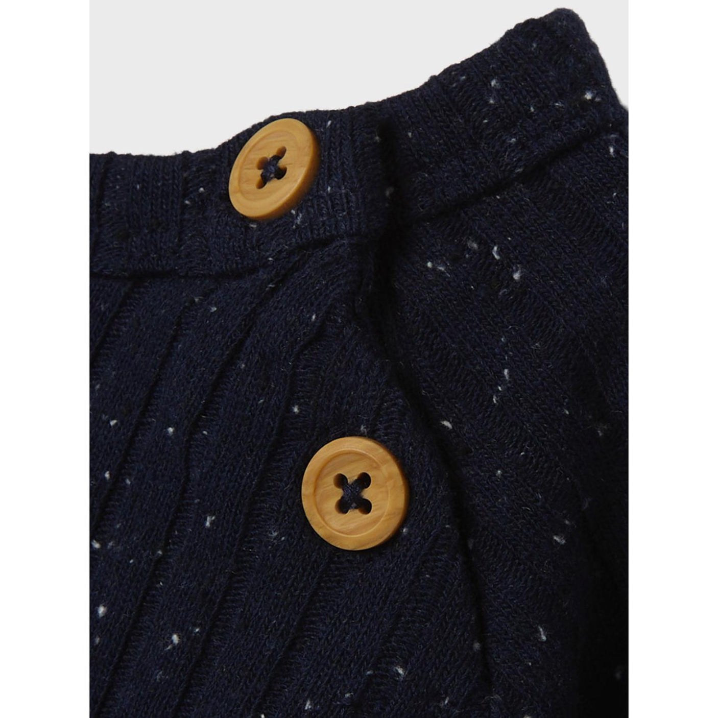 Name It Dark Sapphire Kino O Neck Blouse