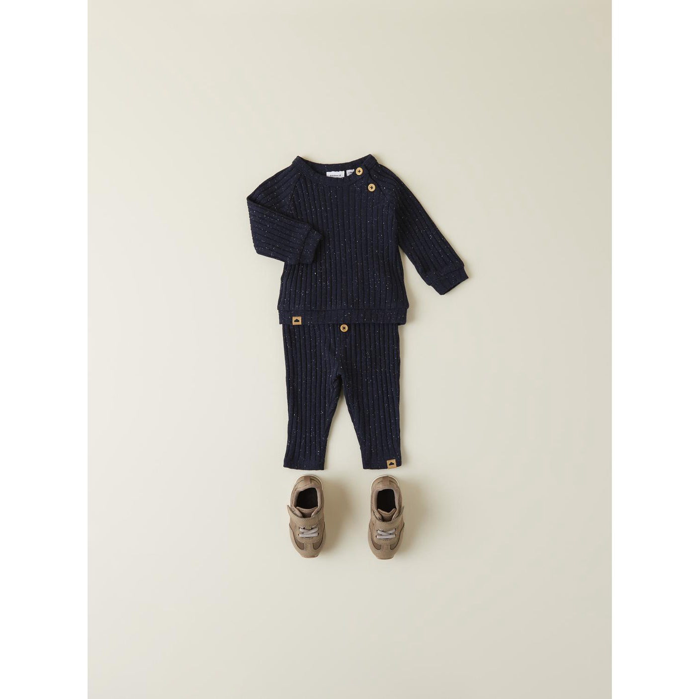 Name It Dark Sapphire Kino O Neck Blouse