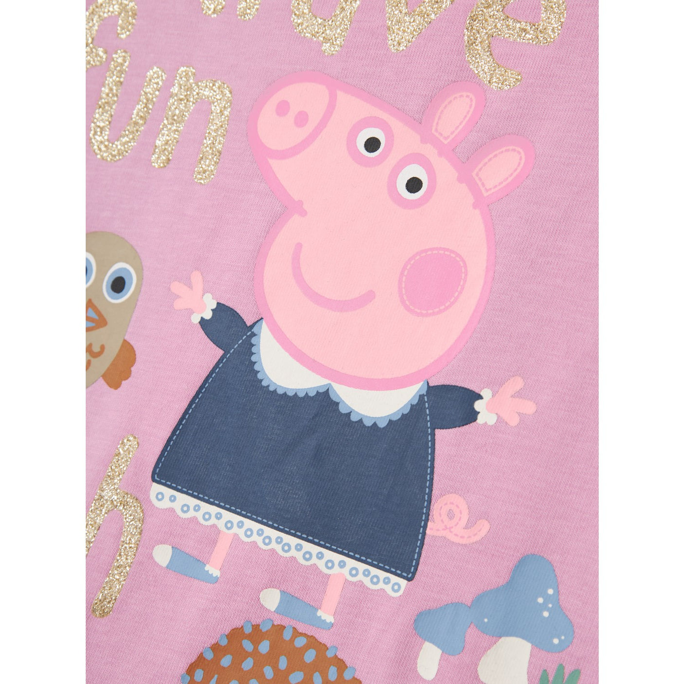 Name It Pastel Lavender Jassa Peppa Pig Dress