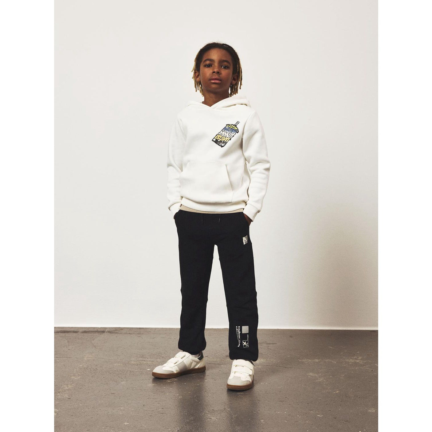 Name It Black Lassie Loose Sweatpants