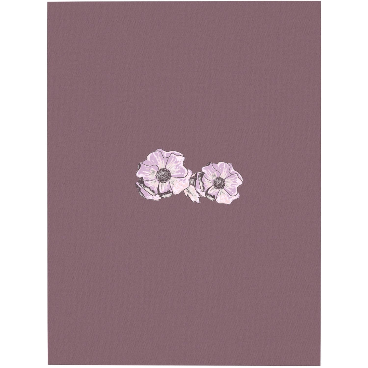 Name It Grape Shake Nightsuit 2-pack Zip Grape Flower Noos