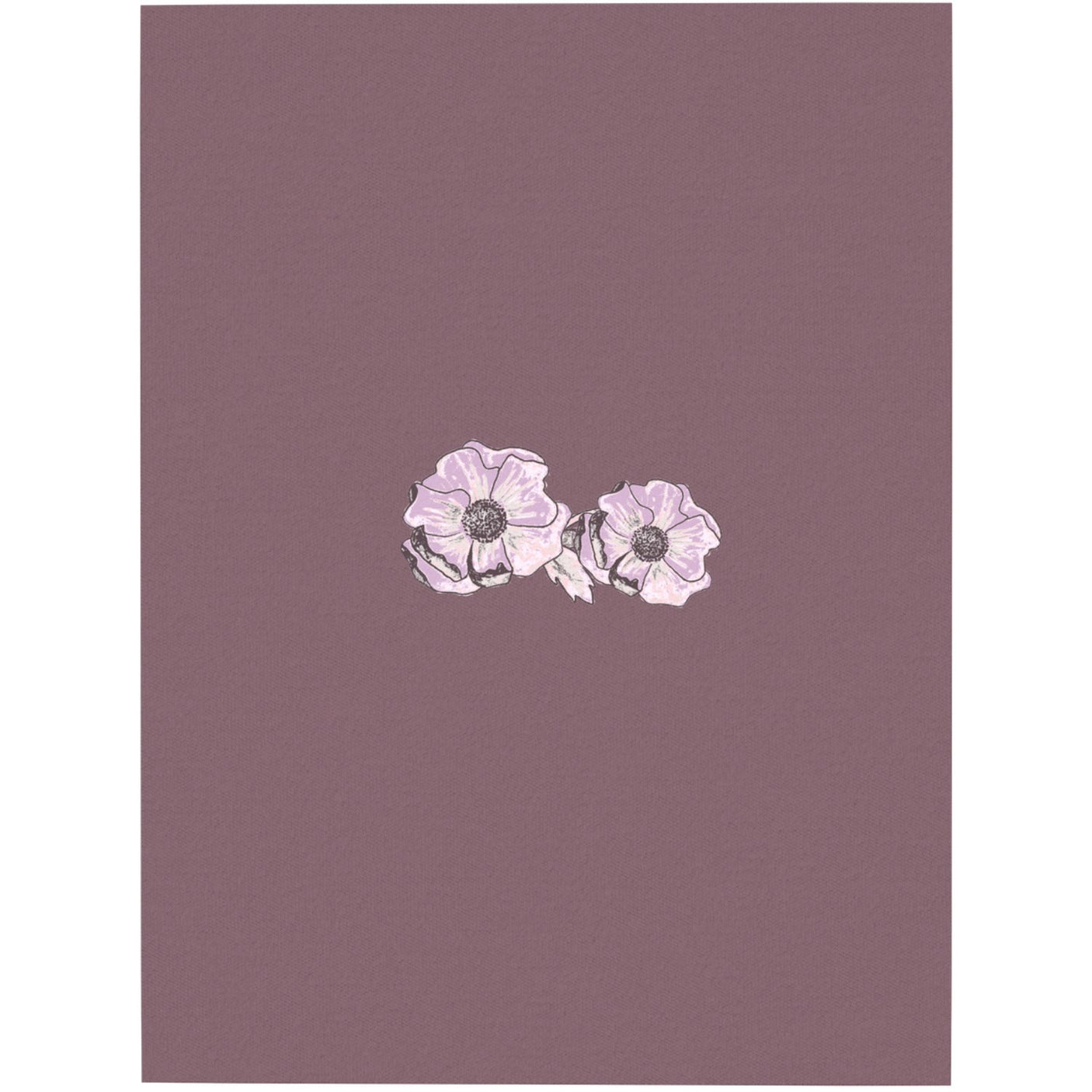 Name It Grape Shake Nightsuit 2-pack Zip Grape Flower Noos