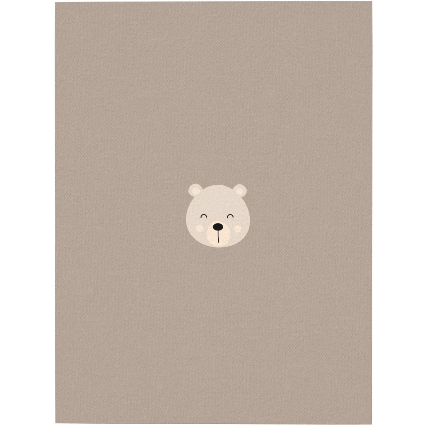 Name It Oxford Tan Nightsuit 2-pack Zip Oxford Bear Noos