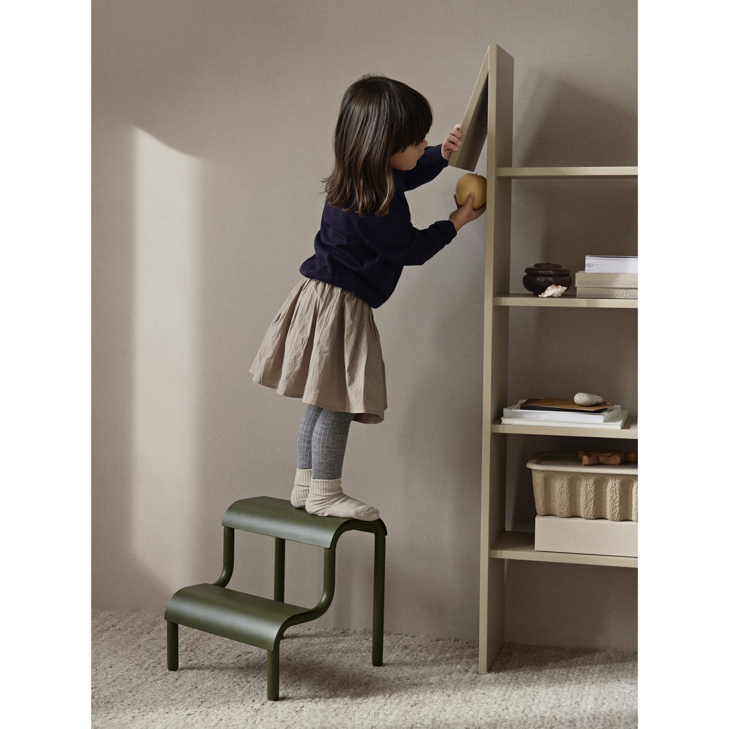 Ferm Living Forest Green Up Step Stool