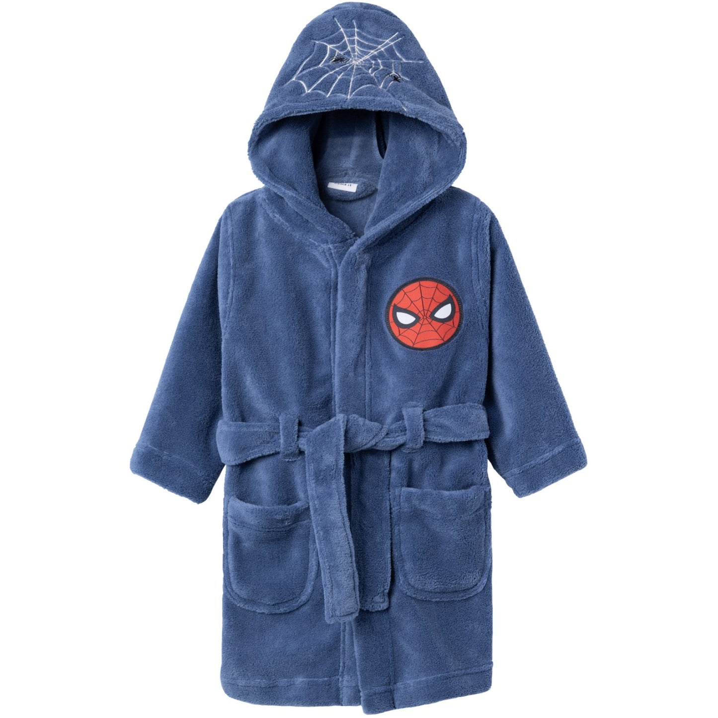 Name it Bijou Blue Osel Spiderman Bathrobe
