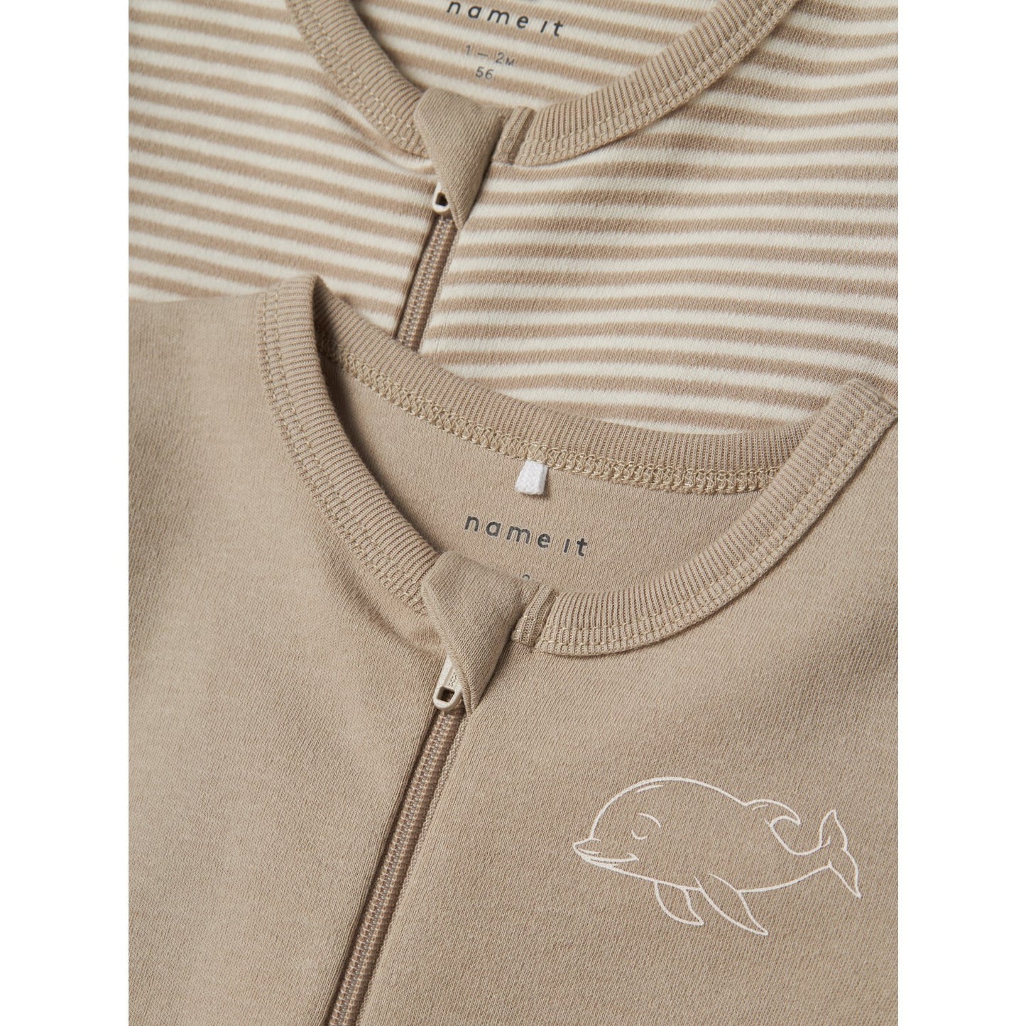 Name It Pure Cashmere Nightsuit 2-pack Zip Core 2 Noos