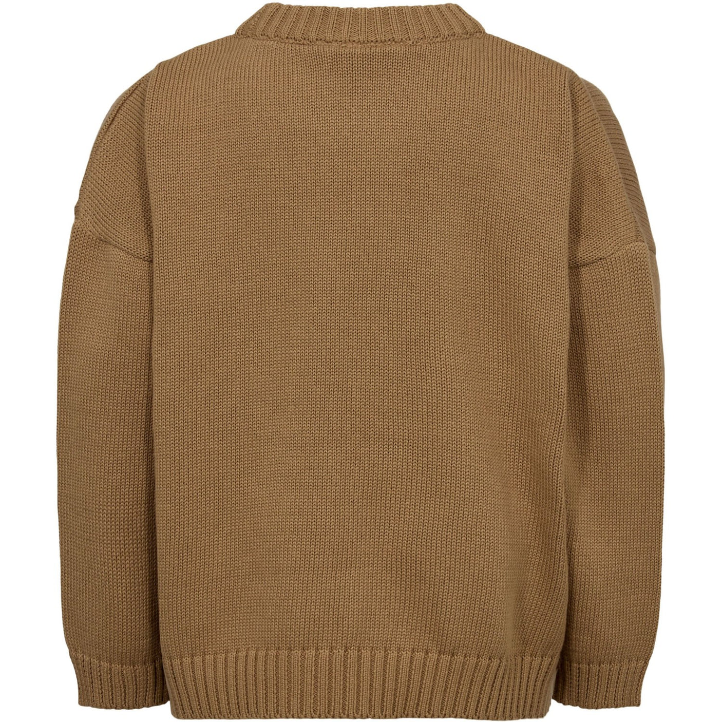 Sofie Schnoor Cashew Brown Knit Blouse