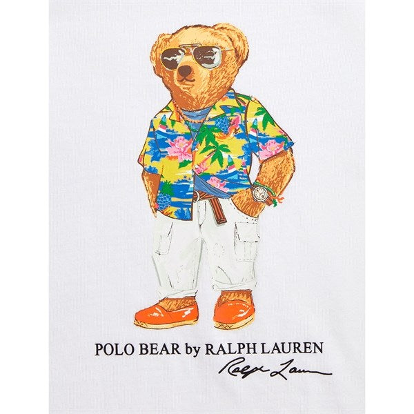 Polo Ralph Lauren Boy T-Shirt Bear White