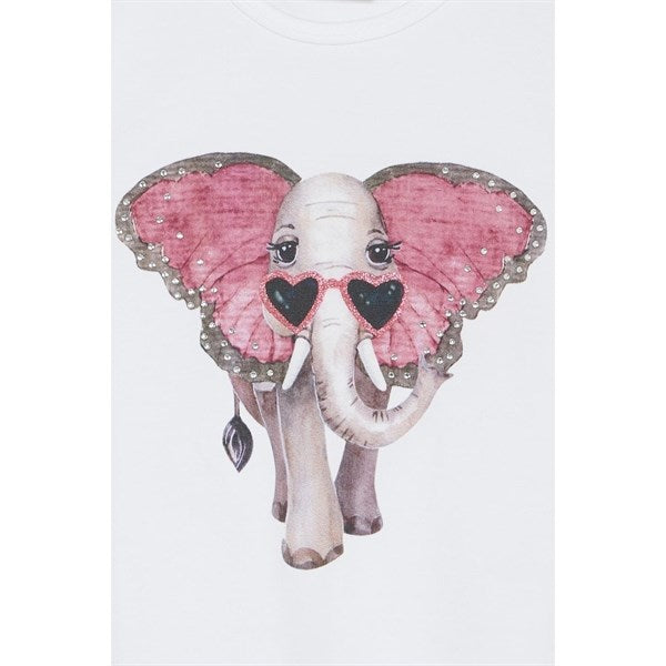 Hust & Claire Mini White Antonia T-shirt