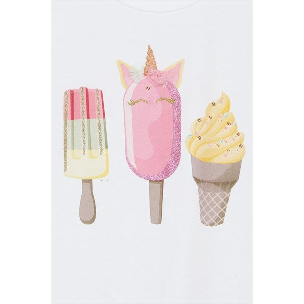 Hust & Claire Mini White Amna T-shirt