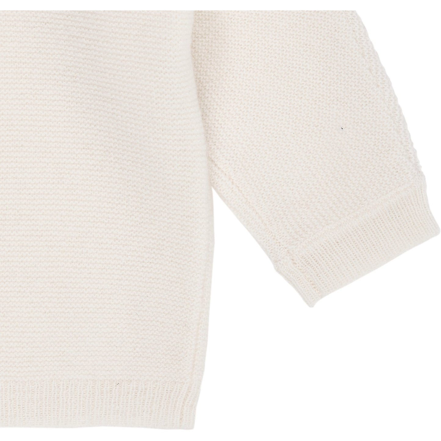 COPENHAGEN COLORS Cream Cashmere Classic Baby Cardigan