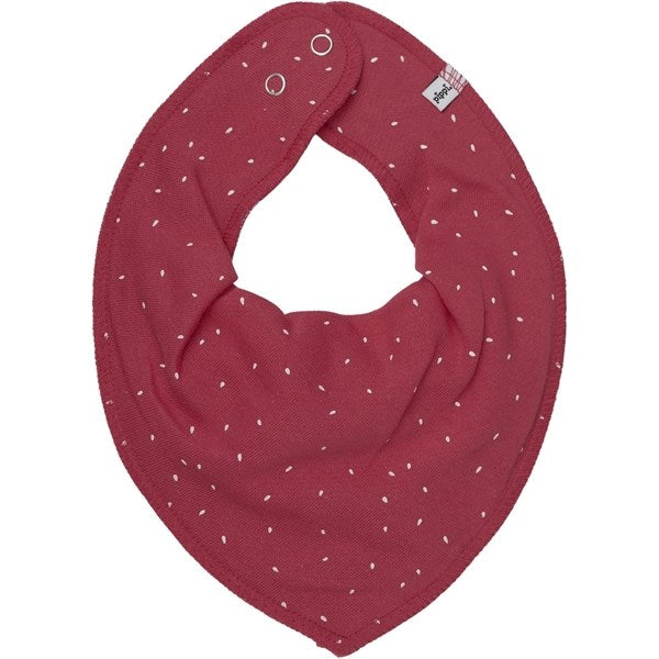 Pippi Bandana Bib True Red