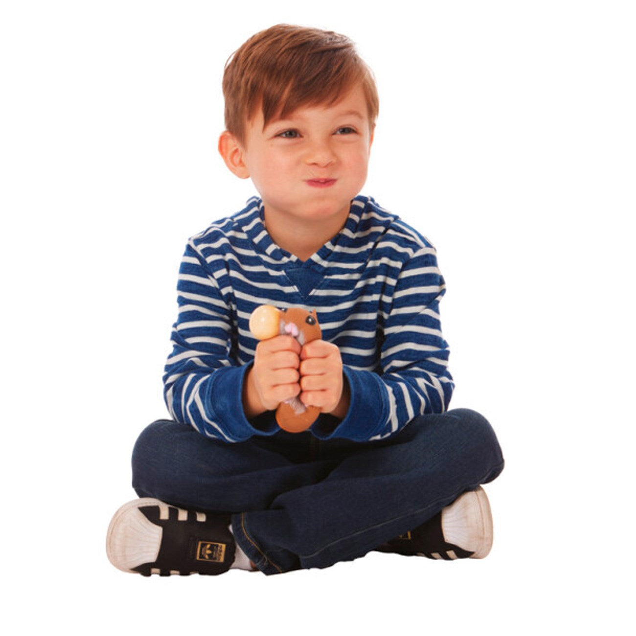 Schylling Chonky Cheeks Hamster Gray