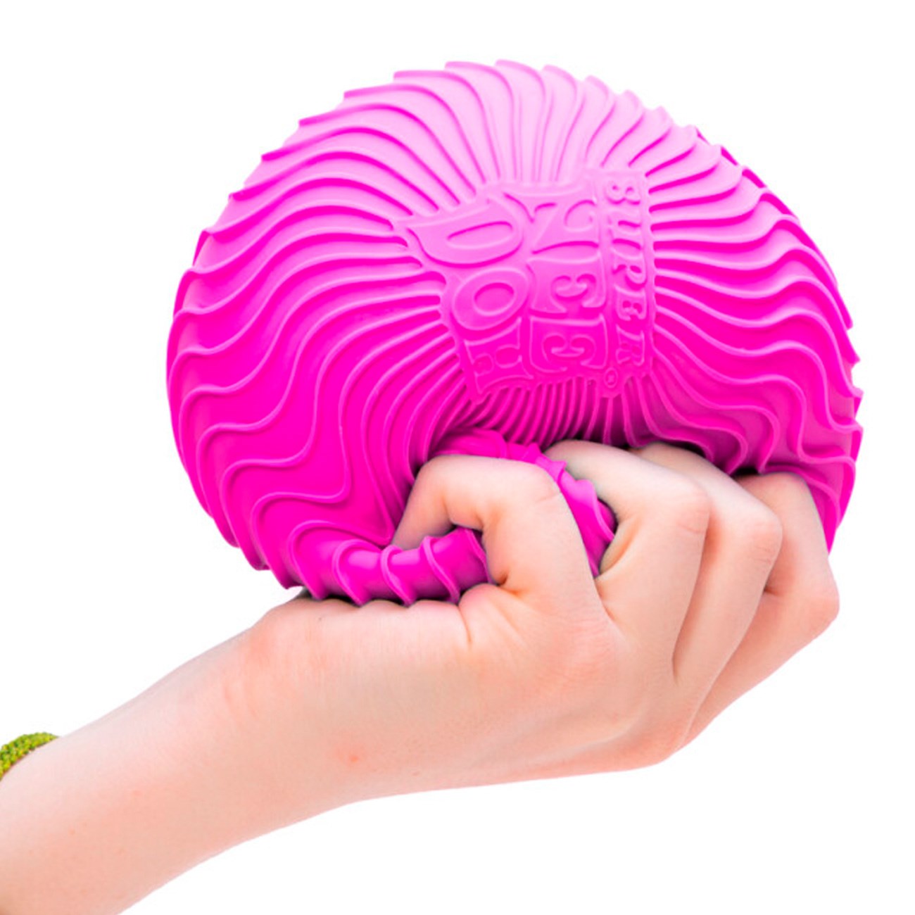 NeeDoh Super Ripples Pink Fluted