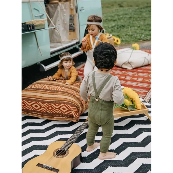 Silly Silas Hippy Footless Tights Olive