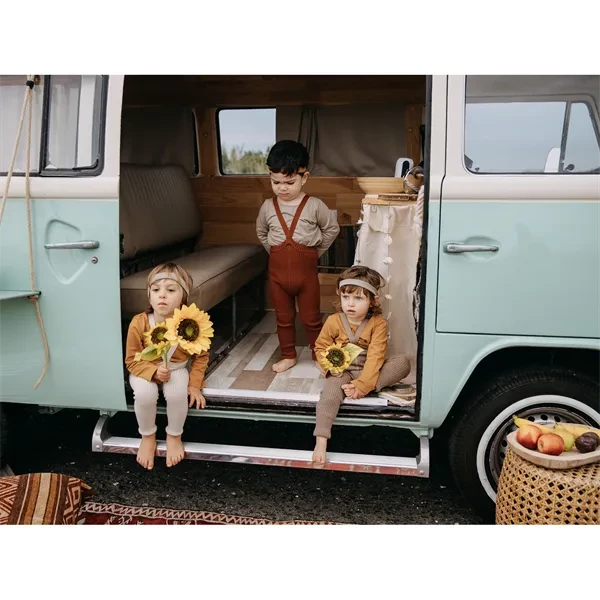 Silly Silas Hippy Footless Tights Cinnamon