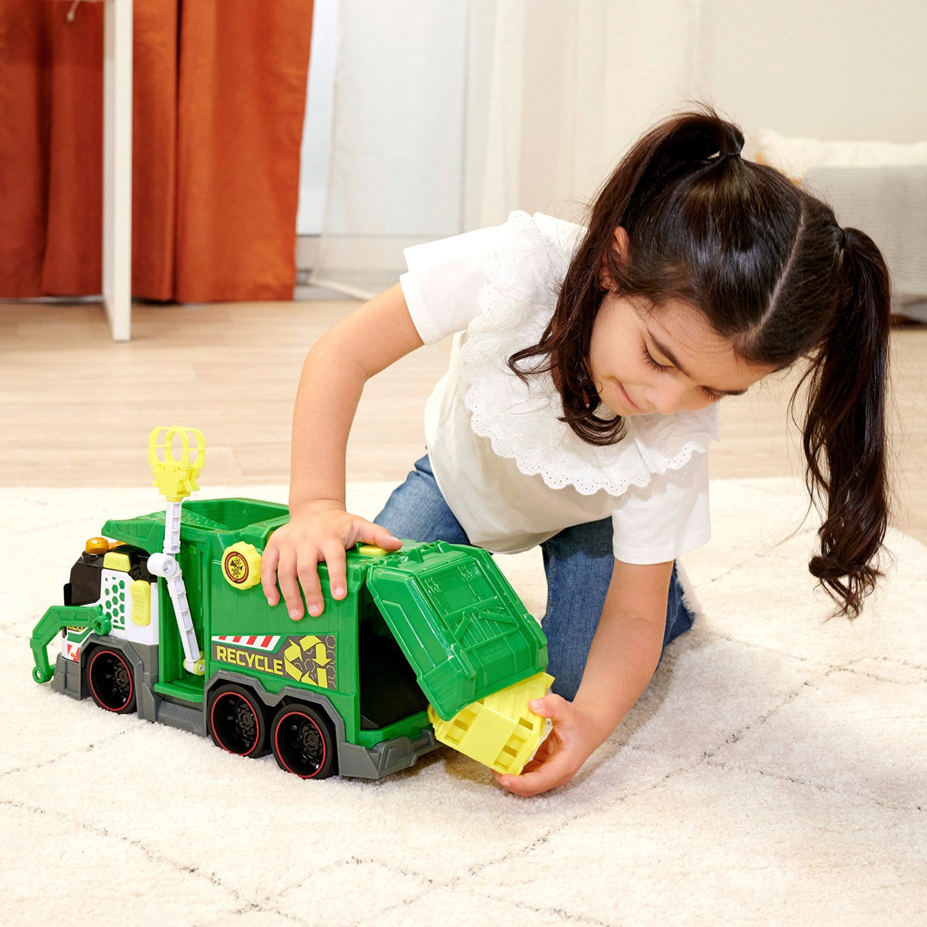 Dickie Toys Recycling Cart