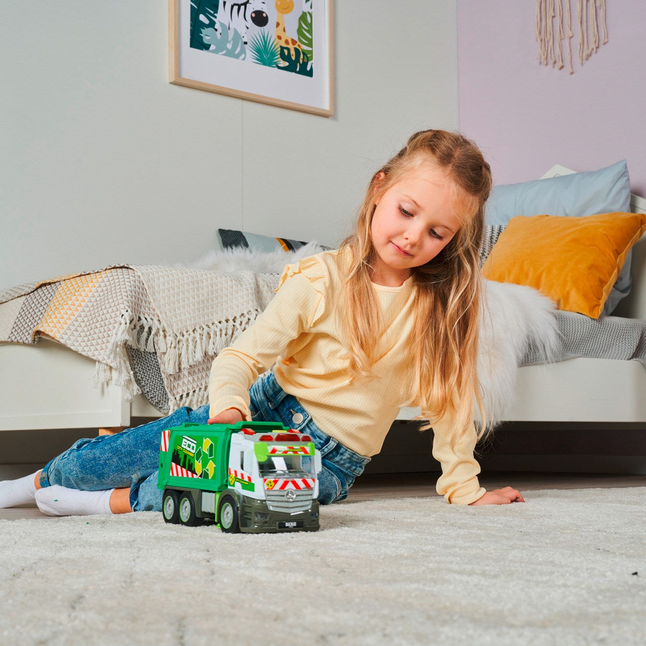 Dickie Toys Mercedes Garbage Truck