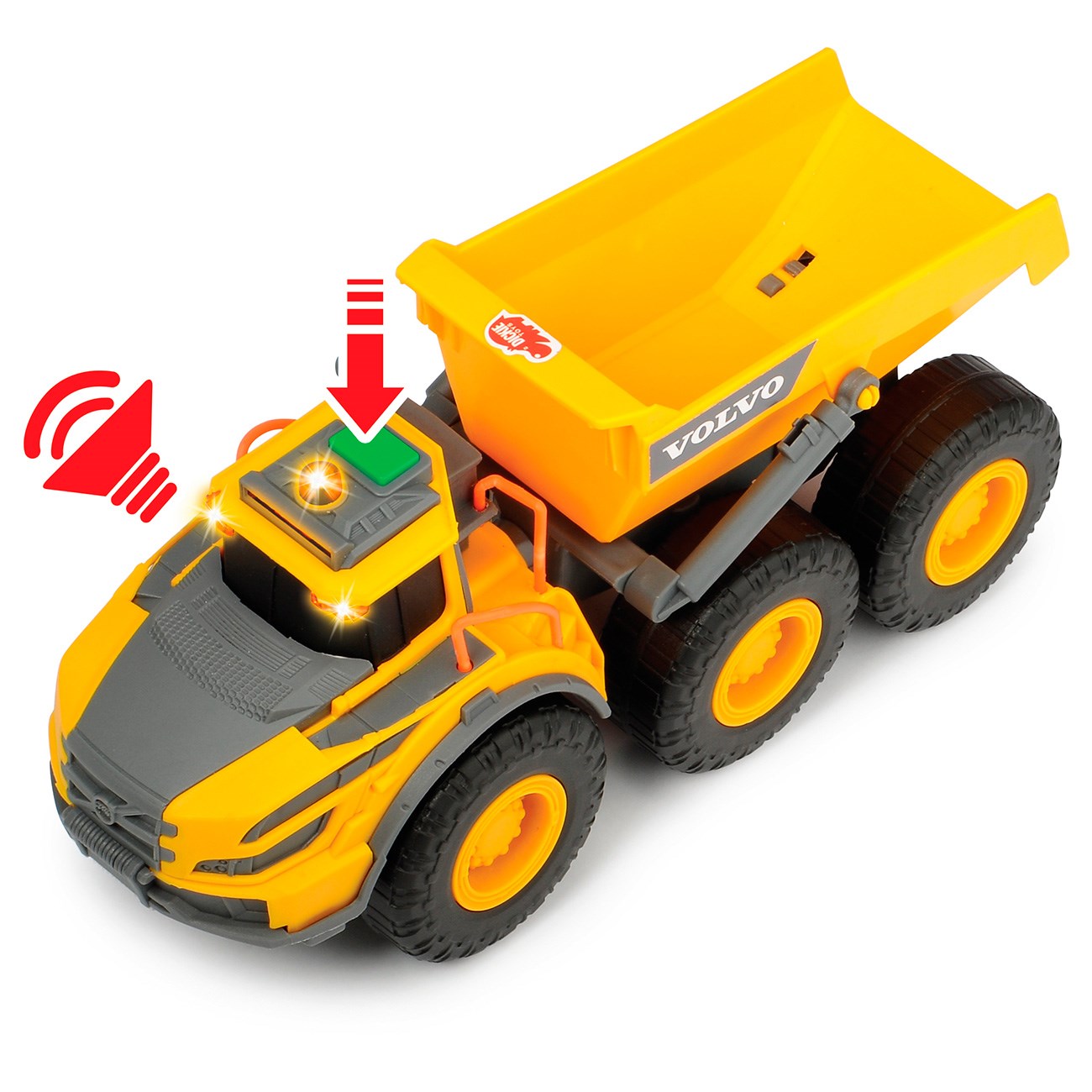 Dickie Toys Volvo Dump Truck