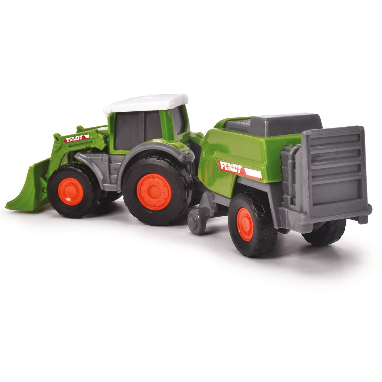 Dickie Toys Fendt tractor set with trailer