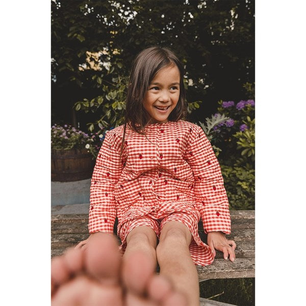 Flöss Molly Shorts Berry Gingham