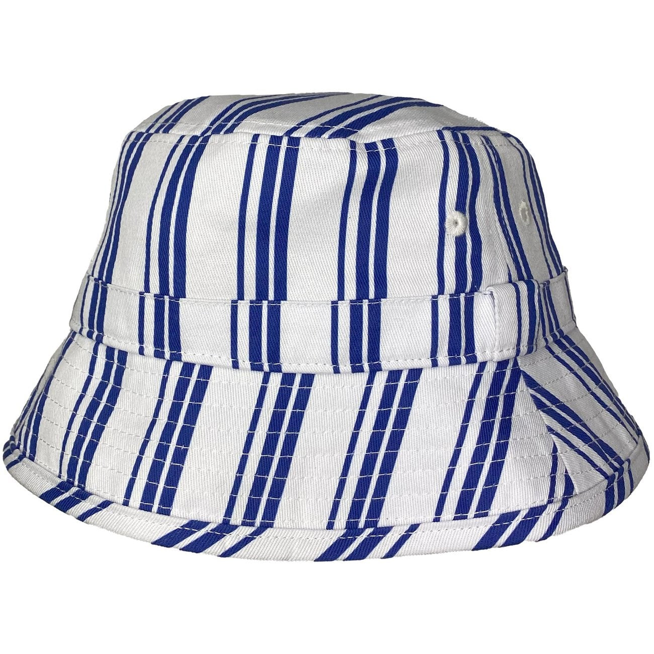 Fliink Cloud Dancer Mazerine Blue Stripe Kota Bucket Hat