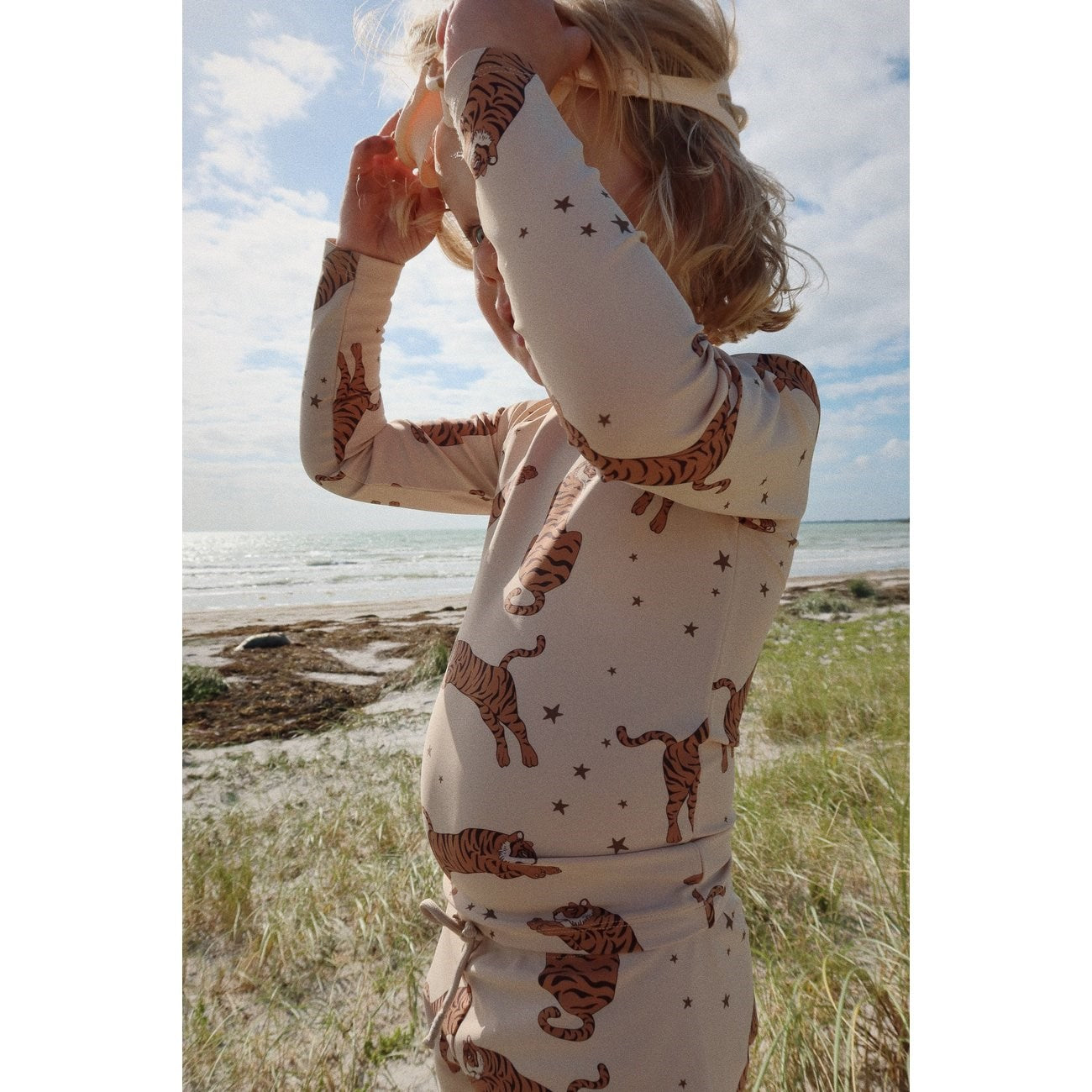 Konges Sløjd Aster Swim Blouse Tiger