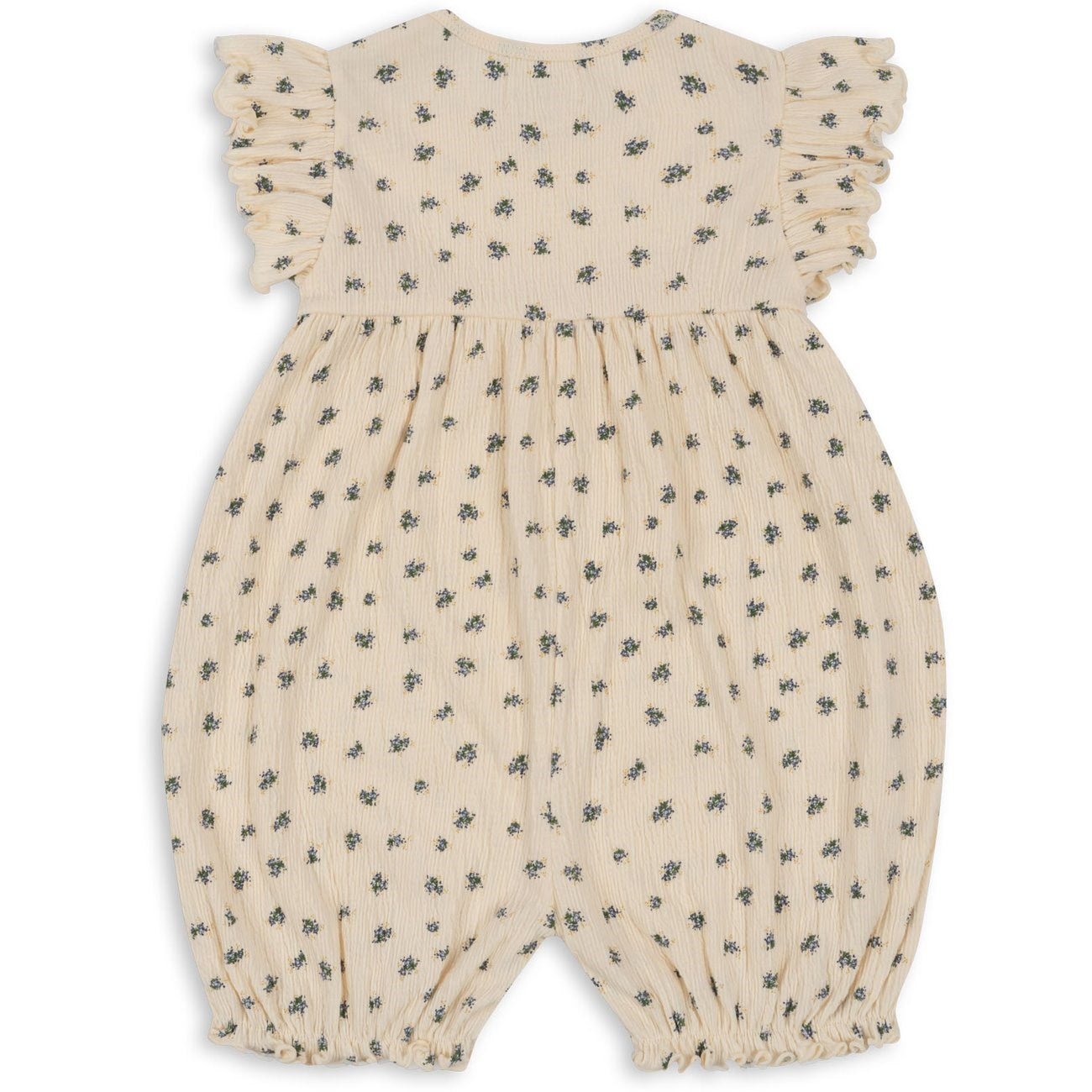 Konges Sløjd Bloomie Blue Chleo Frill Romper