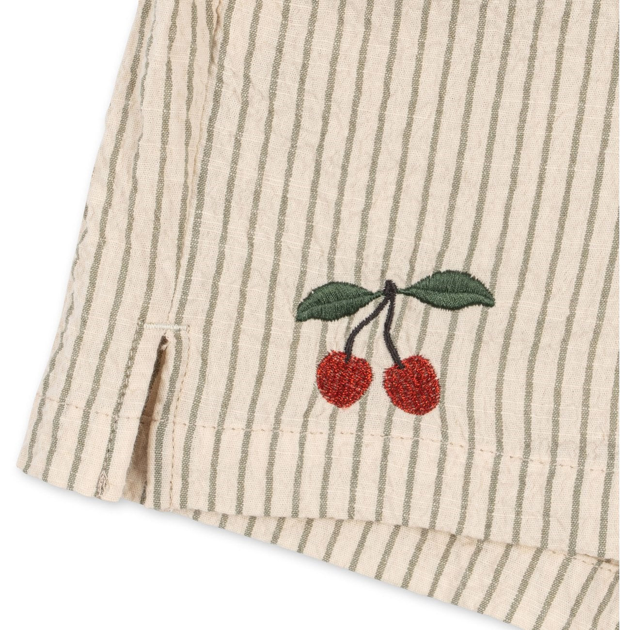 Konges Sløjd Tea Stripe Ellie Frill Shorts