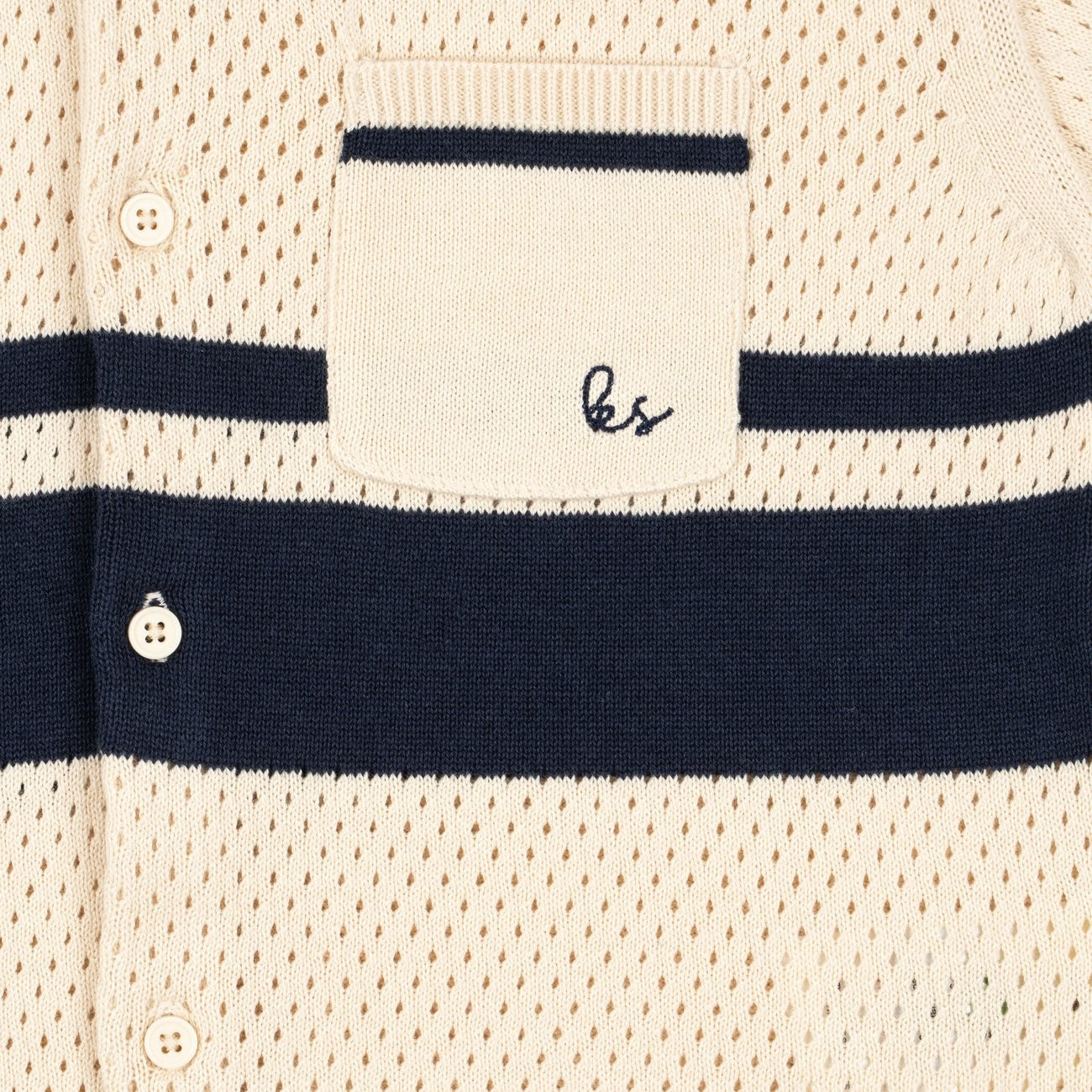 Konges Sløjd Blue Stripe Hai Knit Shirt