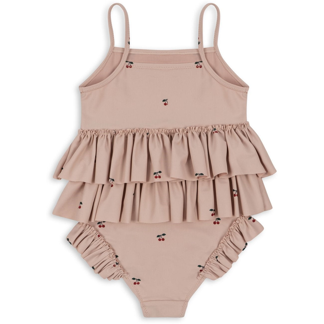 Konges Sløjd Manuca Frill Swimsuit Cherry Blush