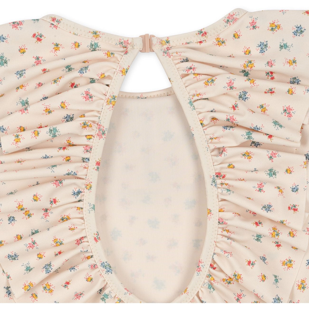 Konges Sløjd Manuca Ls Frill Swimsuit Bloomie Sprinkle