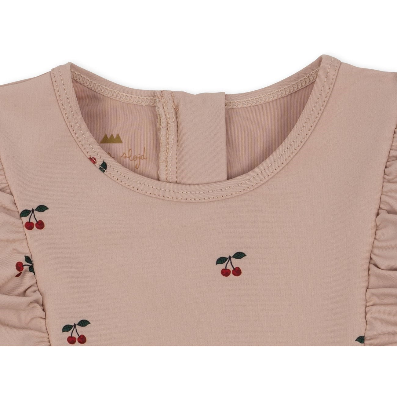 Konges Sløjd Manuca Frill Swim Blouse Cherry Blush