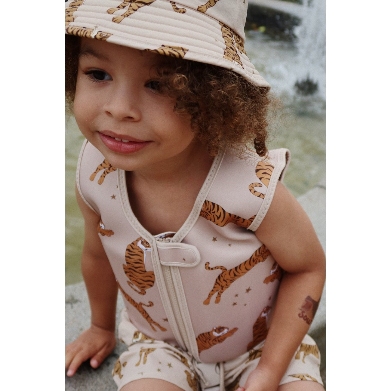 Konges Sløjd Neoprene Swim Vest Tiger