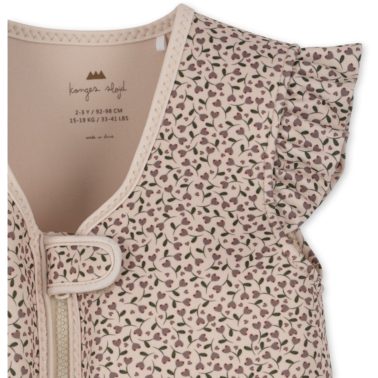 Konges Sløjd Neoprene Swim Vest Frill Milk Tank