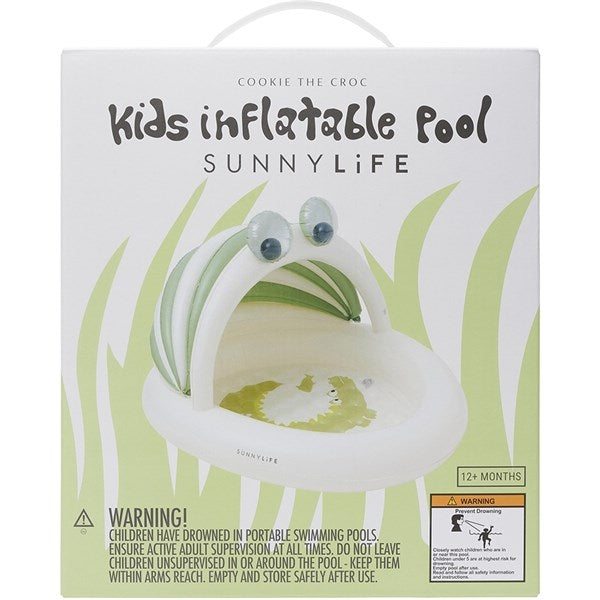 SunnyLife Pool Cookie the Croc Khaki