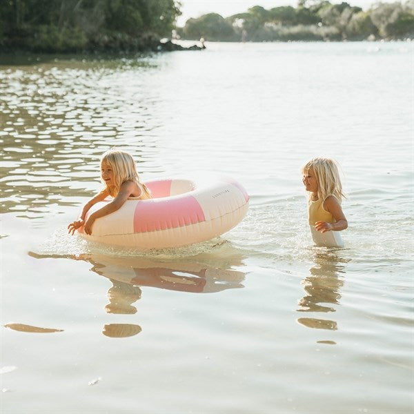 SunnyLife Pool Ring Bublegum Pink Stripe 7