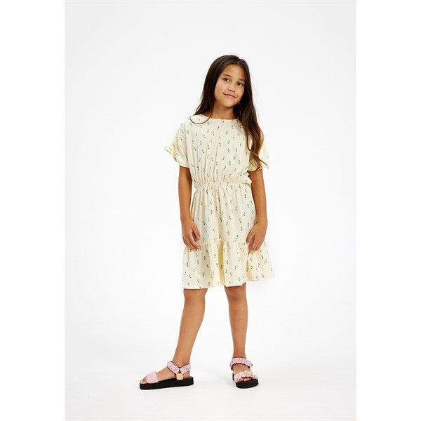 The New White Swan Small Flower AOP Kaisa Dress