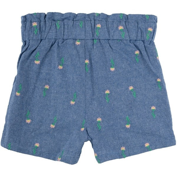 THE NEW Siblings Medium Blue Kara Shorts