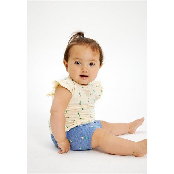 THE NEW Siblings Medium Blue Kara Shorts