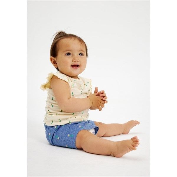 THE NEW Siblings Medium Blue Kara Shorts