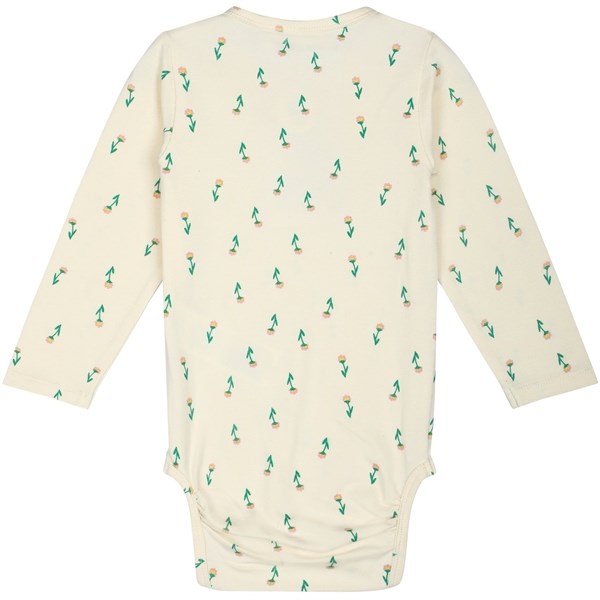 THE NEW Siblings White Swan Small Flower AOP Kenzie Bodystocking