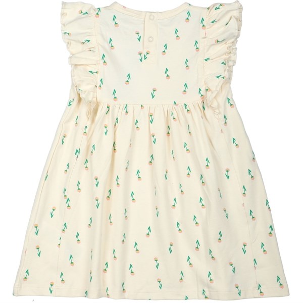 THE NEW Siblings White Swan Small Flower AOP Kenzie Dress
