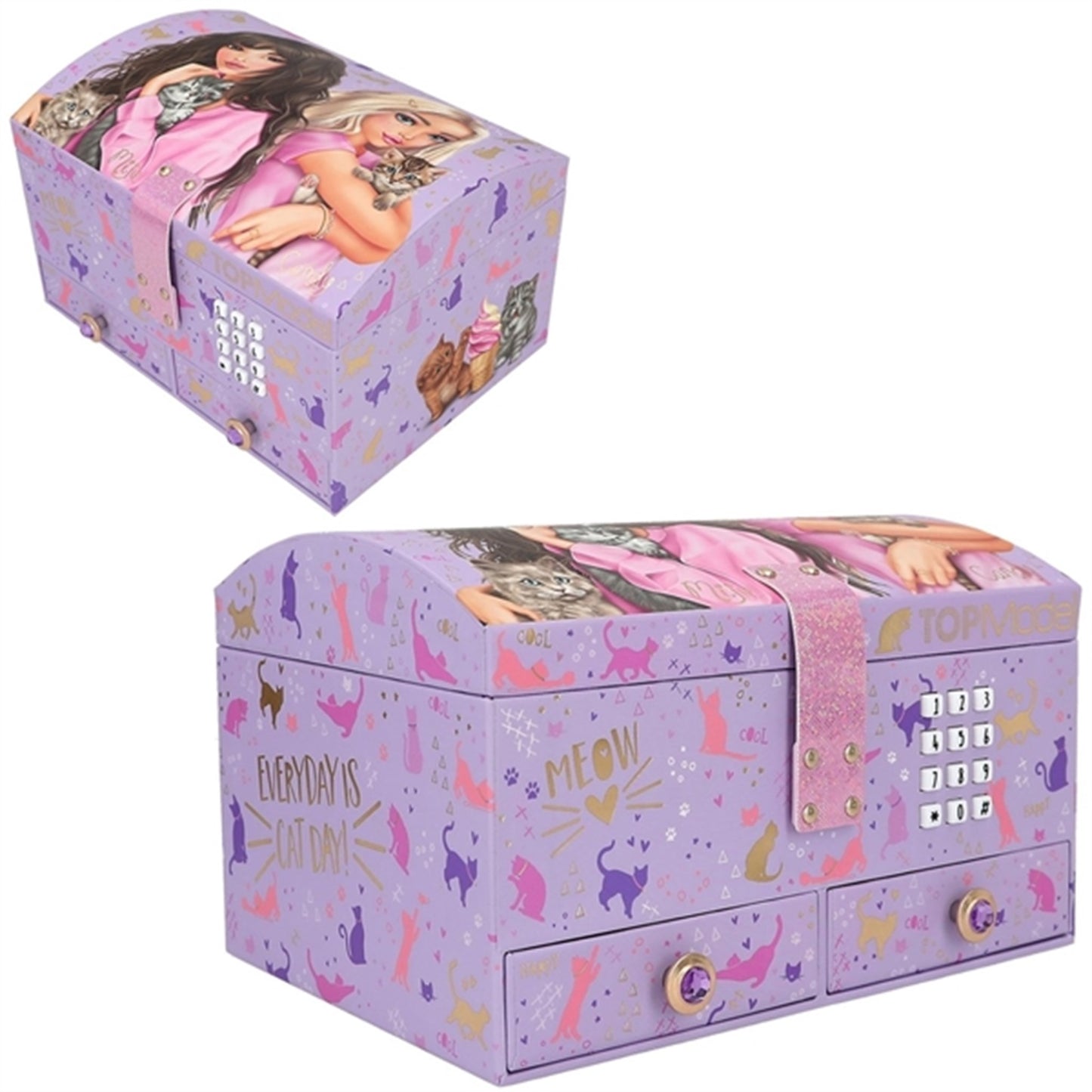 TOPModel Jewellery Box with Code and Music