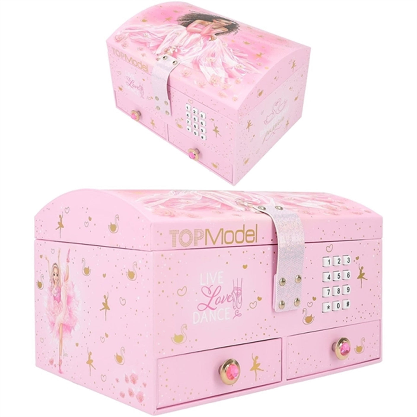 TOPModel Jewellery Box with Code and Music Ballet